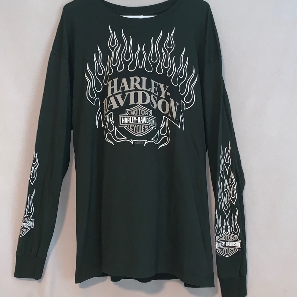 Harley Davison Long Sleeve T Shirt